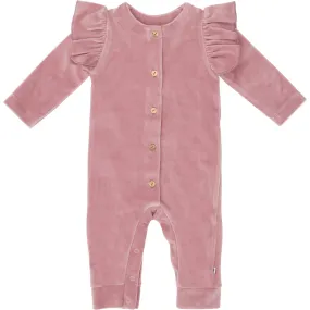 Klein Baby Jumpsuit Ruffle Velours