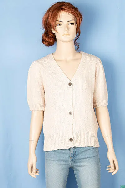 Ladies Half Sleeve Cardigan