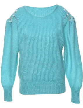 Light Blue Jumper - L