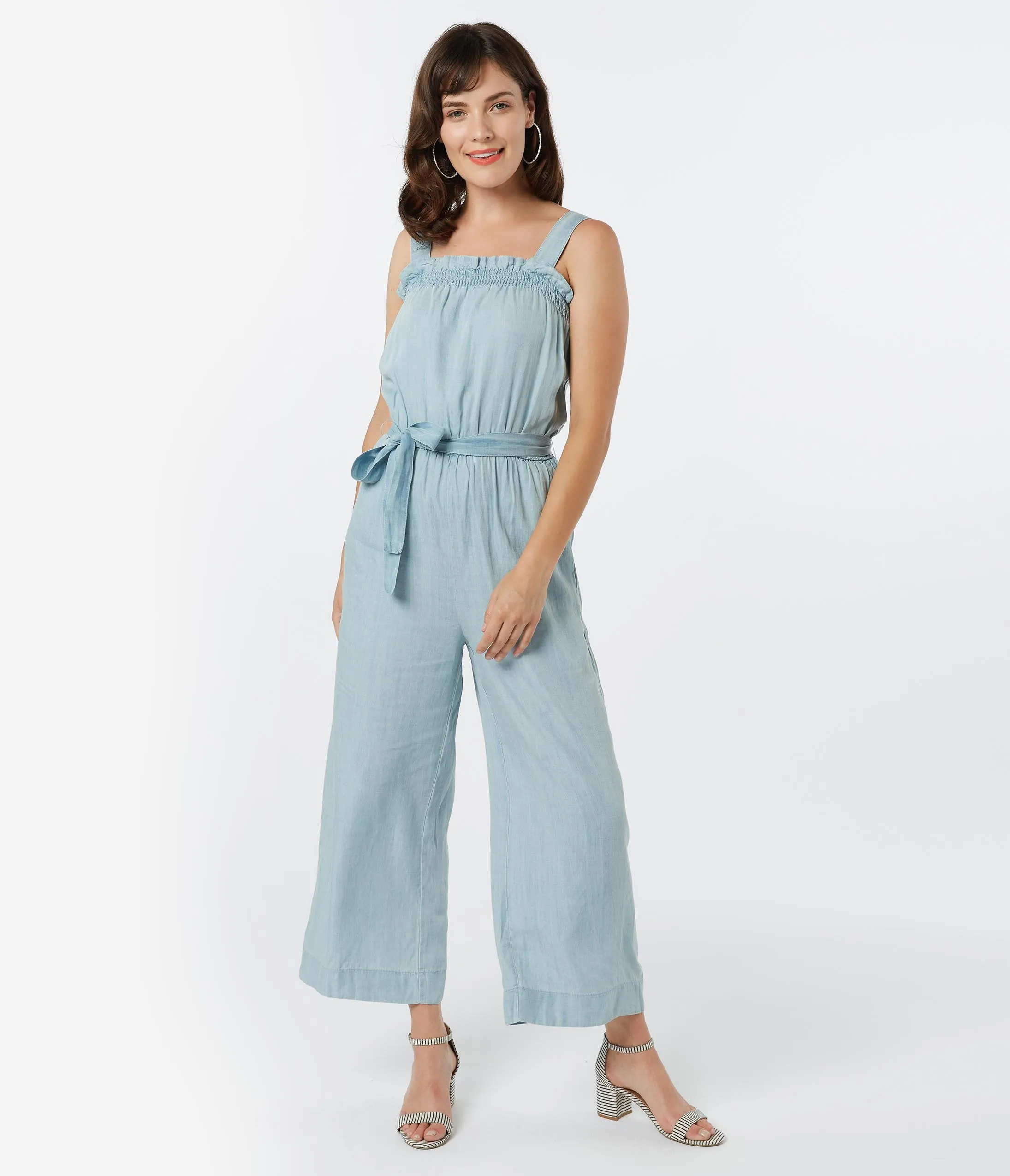 Light Denim Blue May Jumpsuit