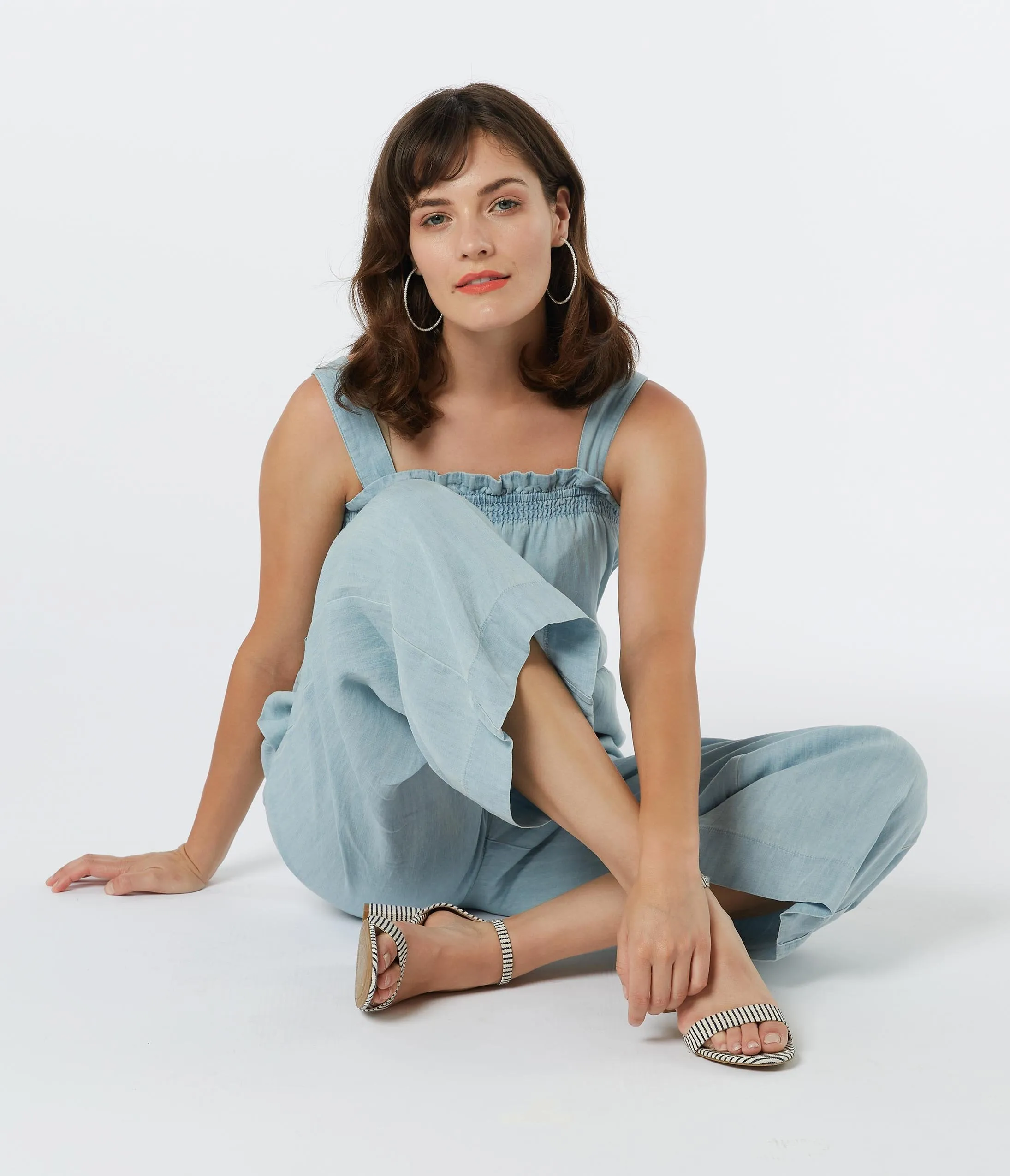 Light Denim Blue May Jumpsuit