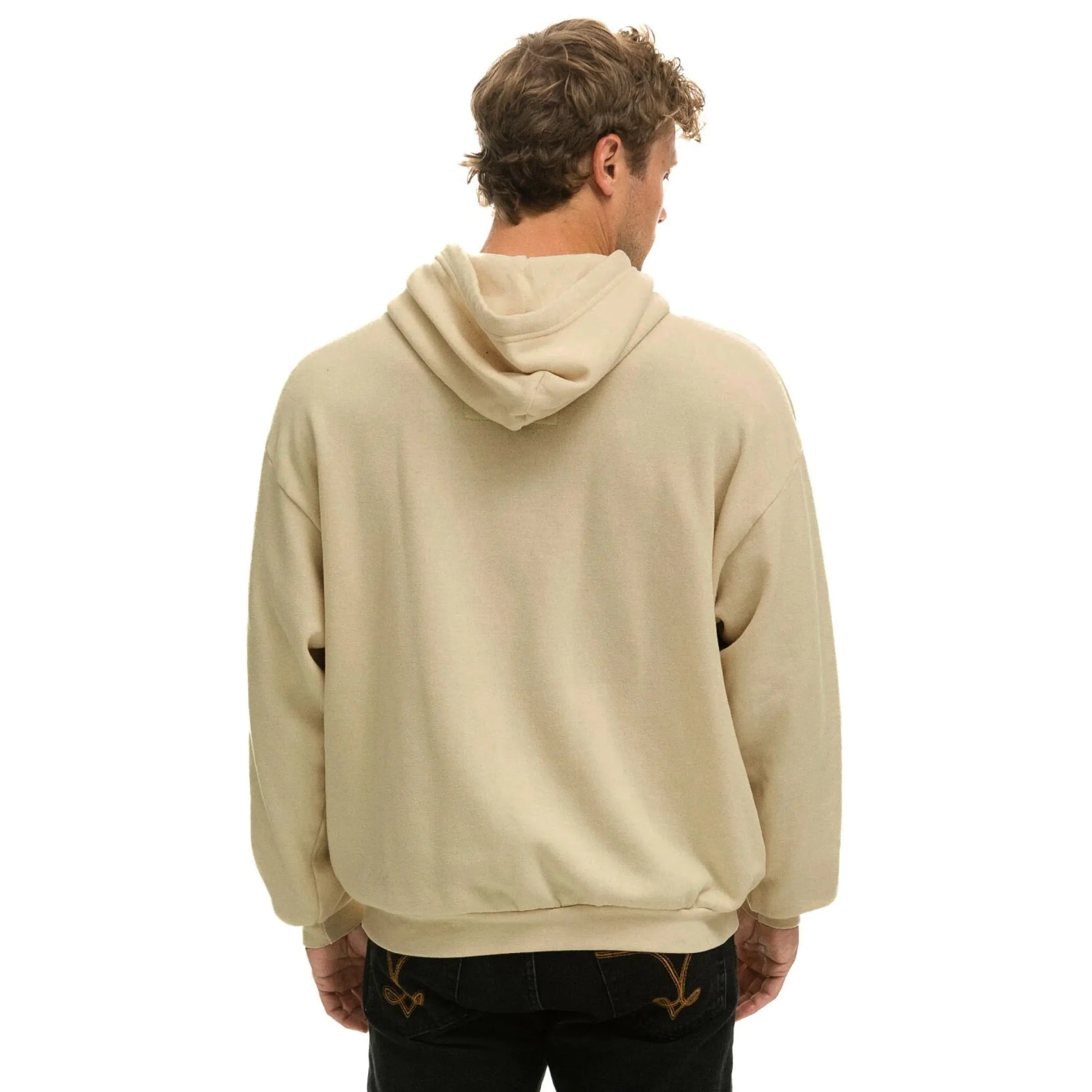 Logo Pullover Hoodie Sand