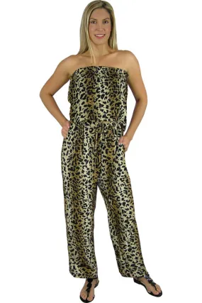 Long Jumpsuit Animal Print