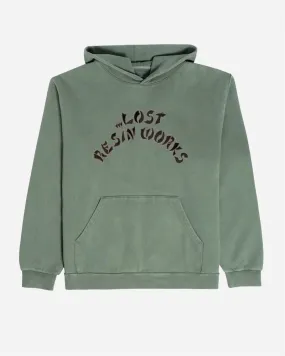 Lost Legacy Heavy Hooded Sweatshirt-Dark Sage