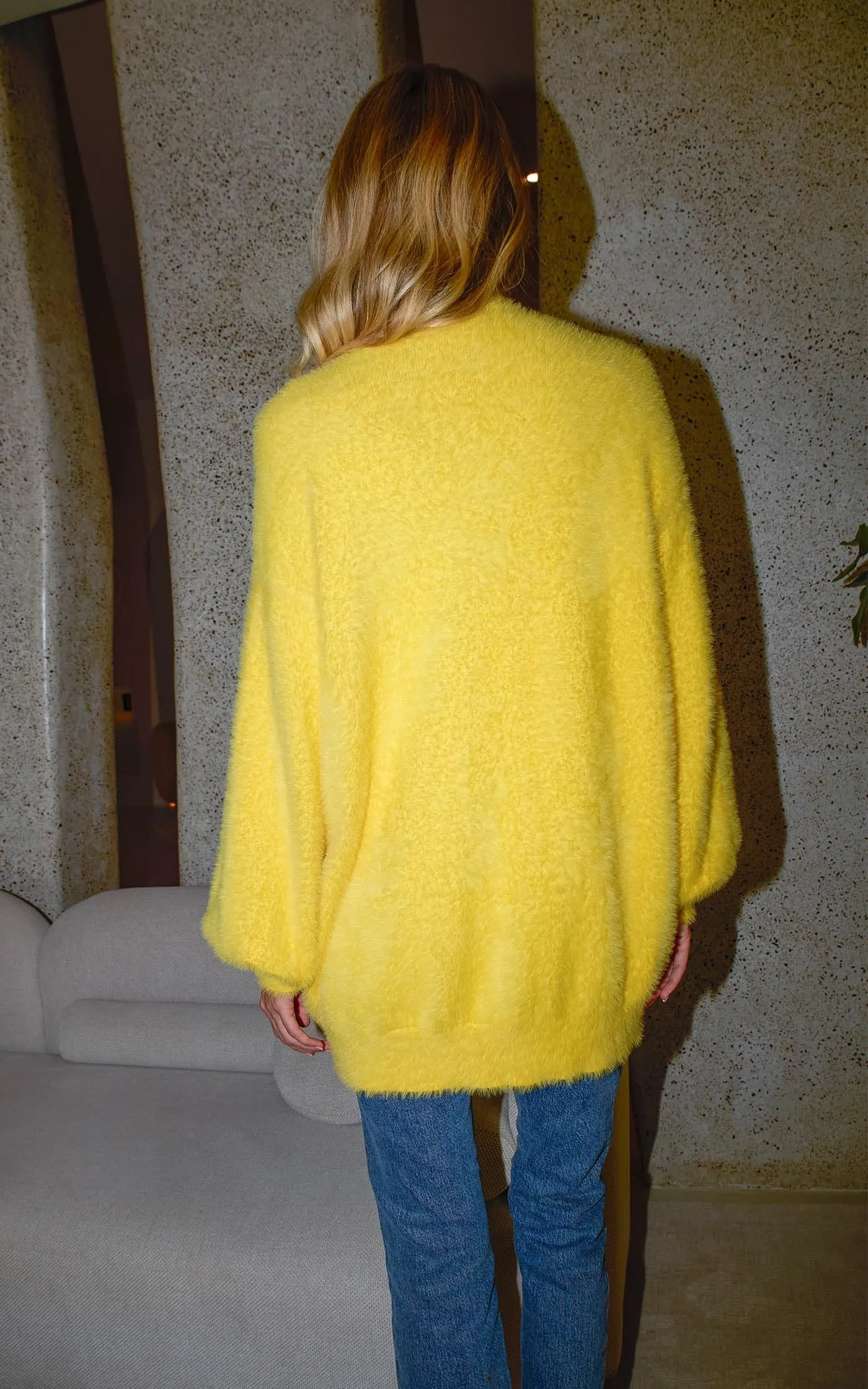 Lottie Cardigan in Yellow