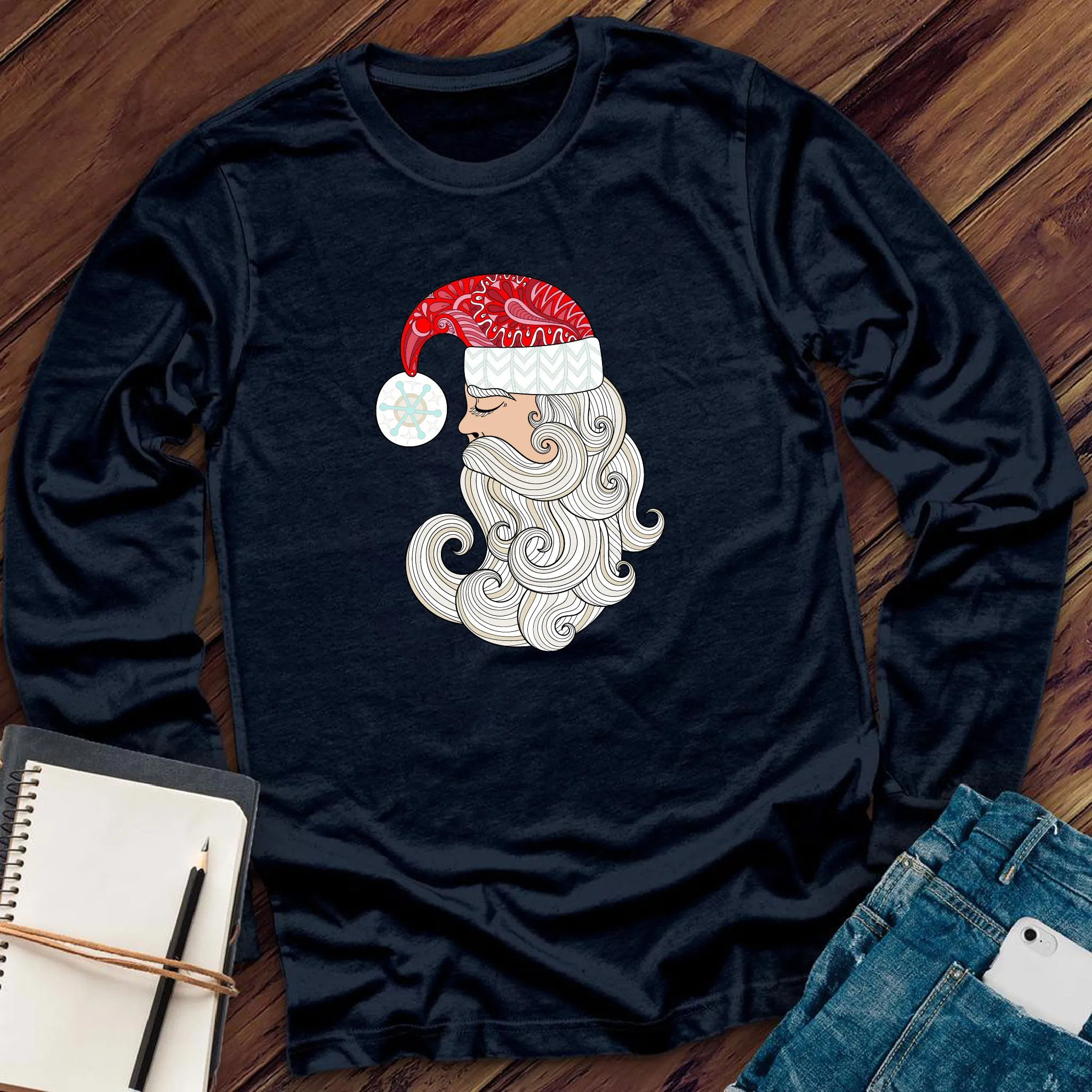 Mandala Santa Long Sleeve