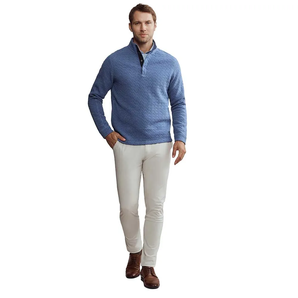 Men's  Weekender Pullover - Ocean Blue Heather