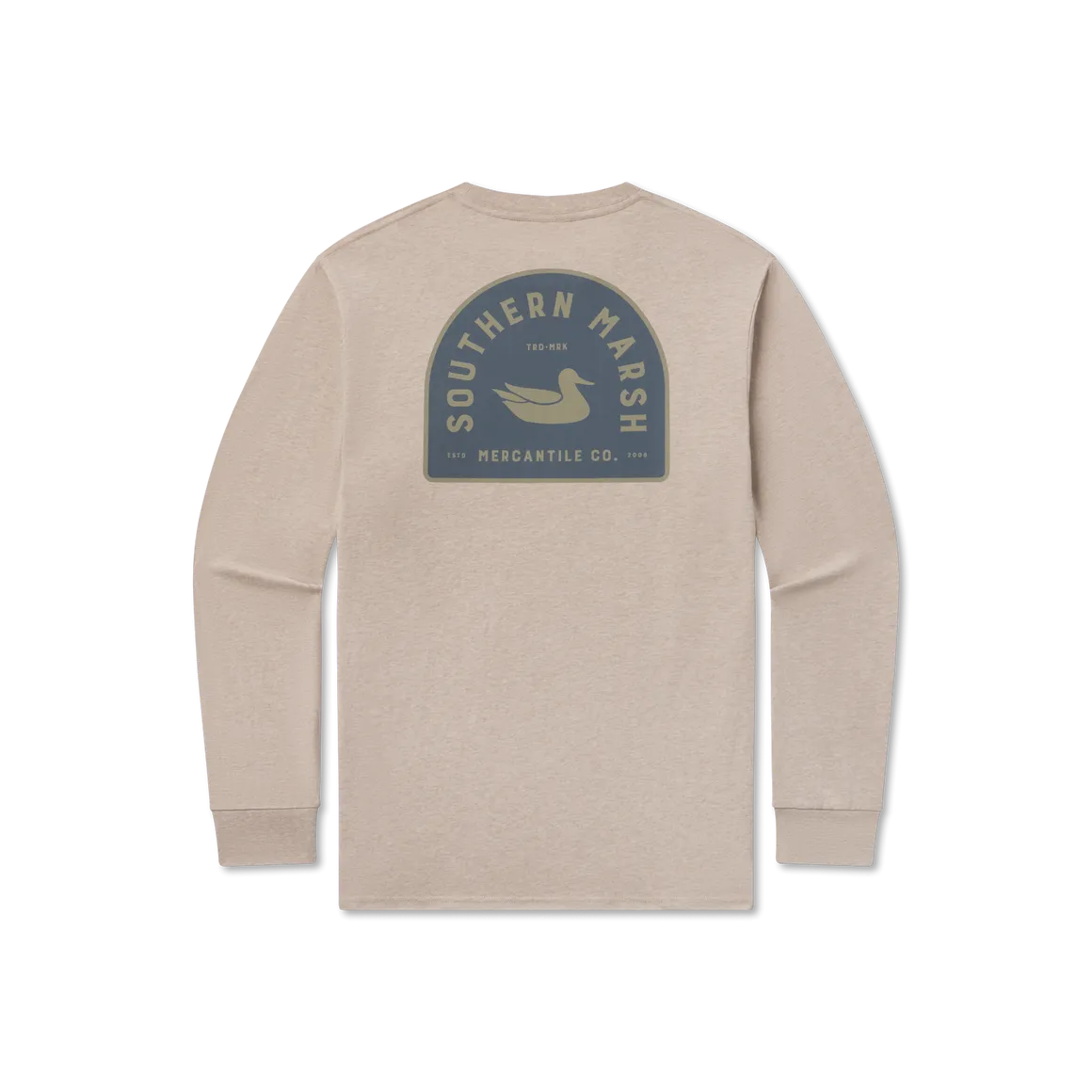 Mercantile Dome LS Tee - Washed Burnt Taupe