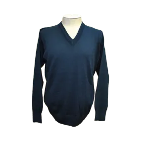 Merino Blend V Neck Pullover