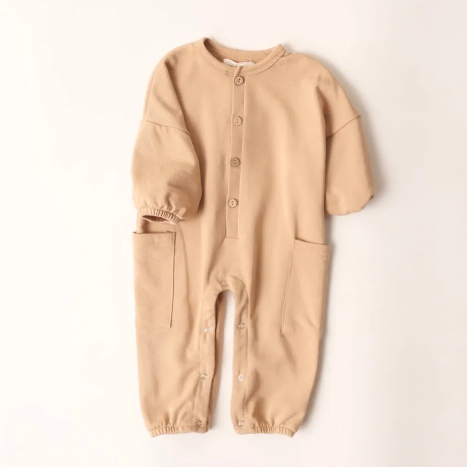 Merrill Jumpsuit in Camel