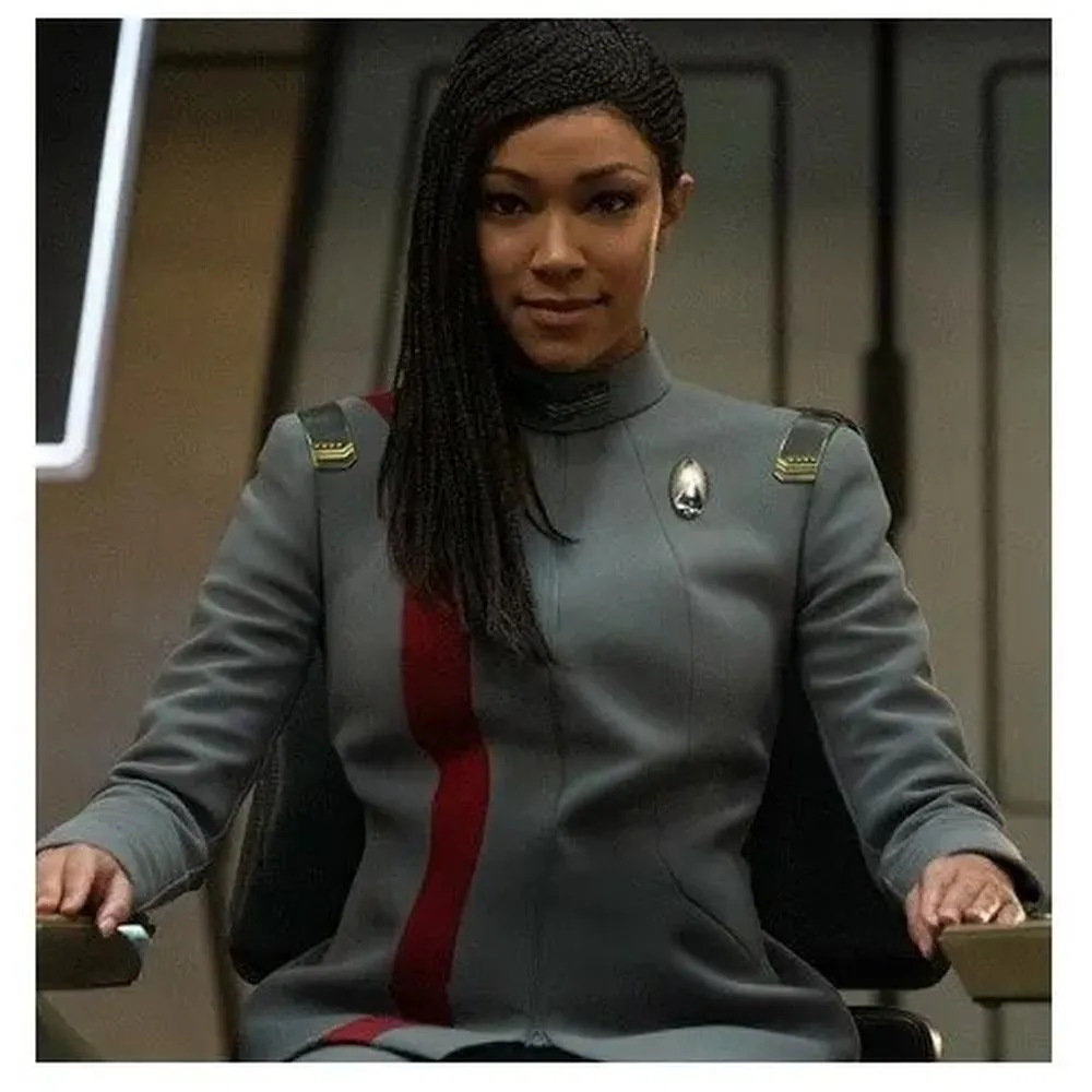 Michael Burnham Grey Jacket