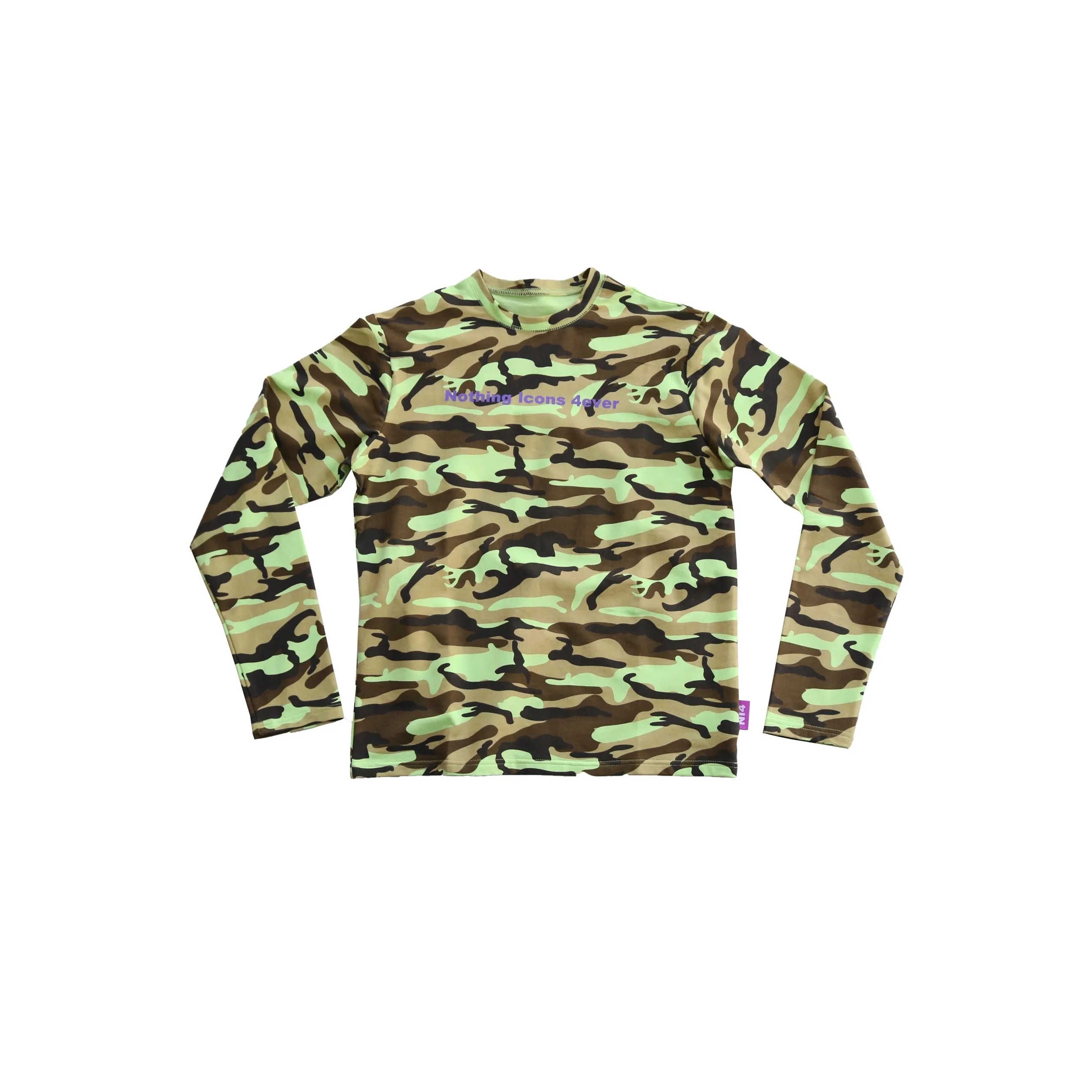 NI4: CAMO LONG SLEEVE T-SHIRT