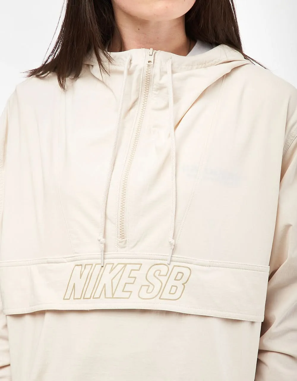 Nike SB Essential Anorak Jacket - Light Orewood Brown/Khaki