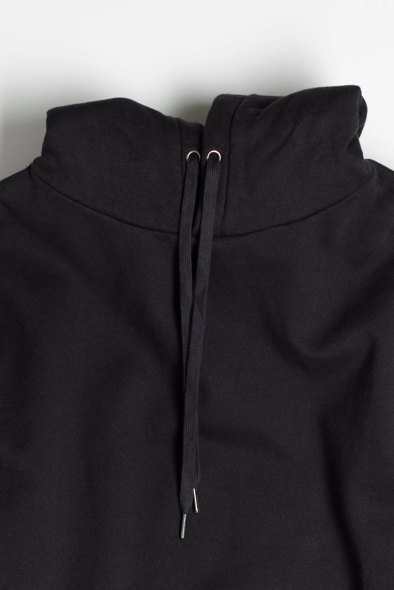 NS2173-1 Cotton Fleece Pullover Hoodie in Black