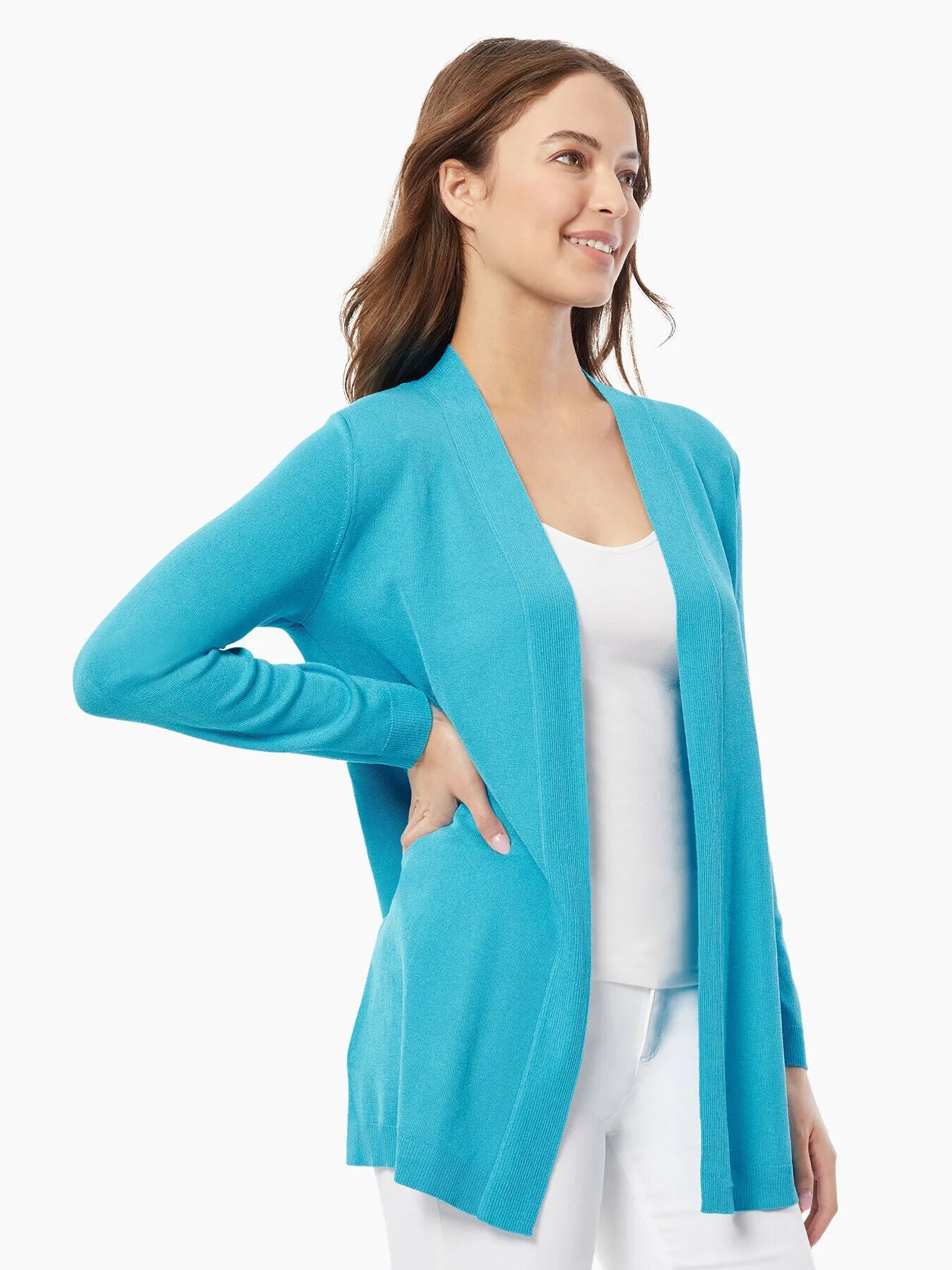 Open Front Icon Cardigan