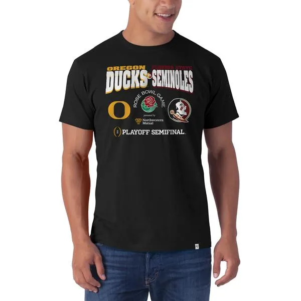 Oregon Ducks Florida State Seminoles 2015 Rose Bowl Football Shirt Pack