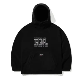 ORIGINAL FLEECE HALF-ZIP HOODIE BLACK