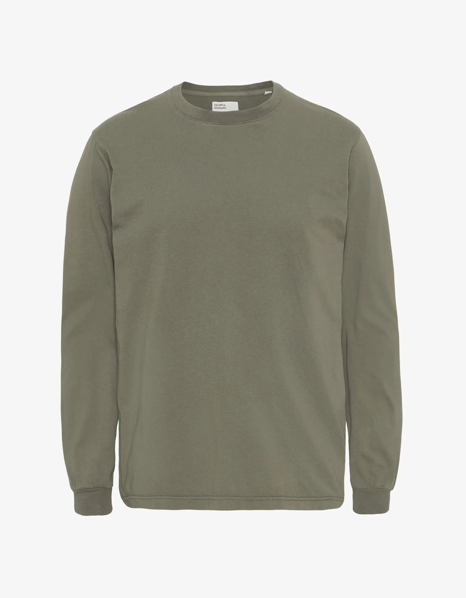 Oversized Organic LS T-shirt - Dusty Olive