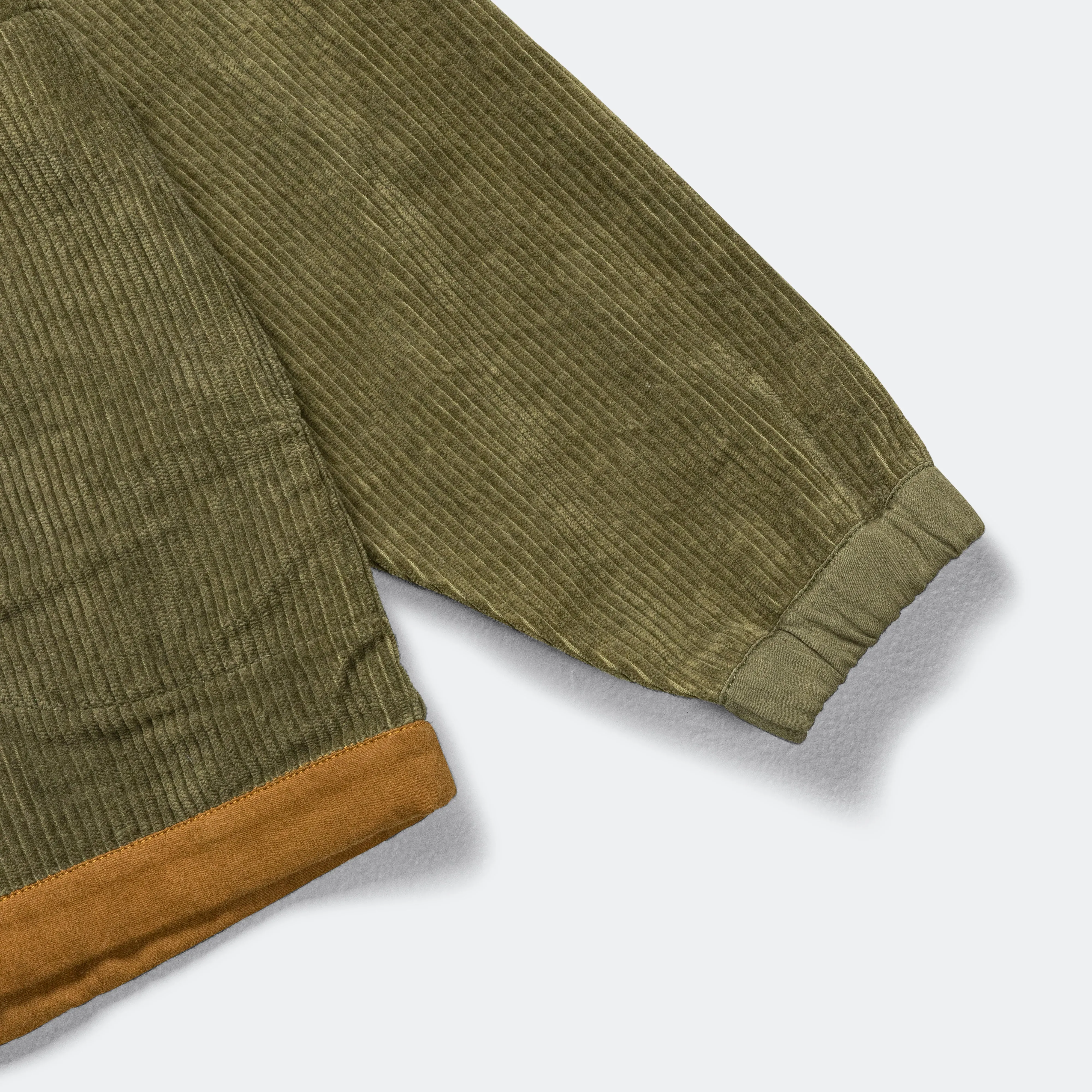 Polite Pullover - Olive Scarecrow Cord