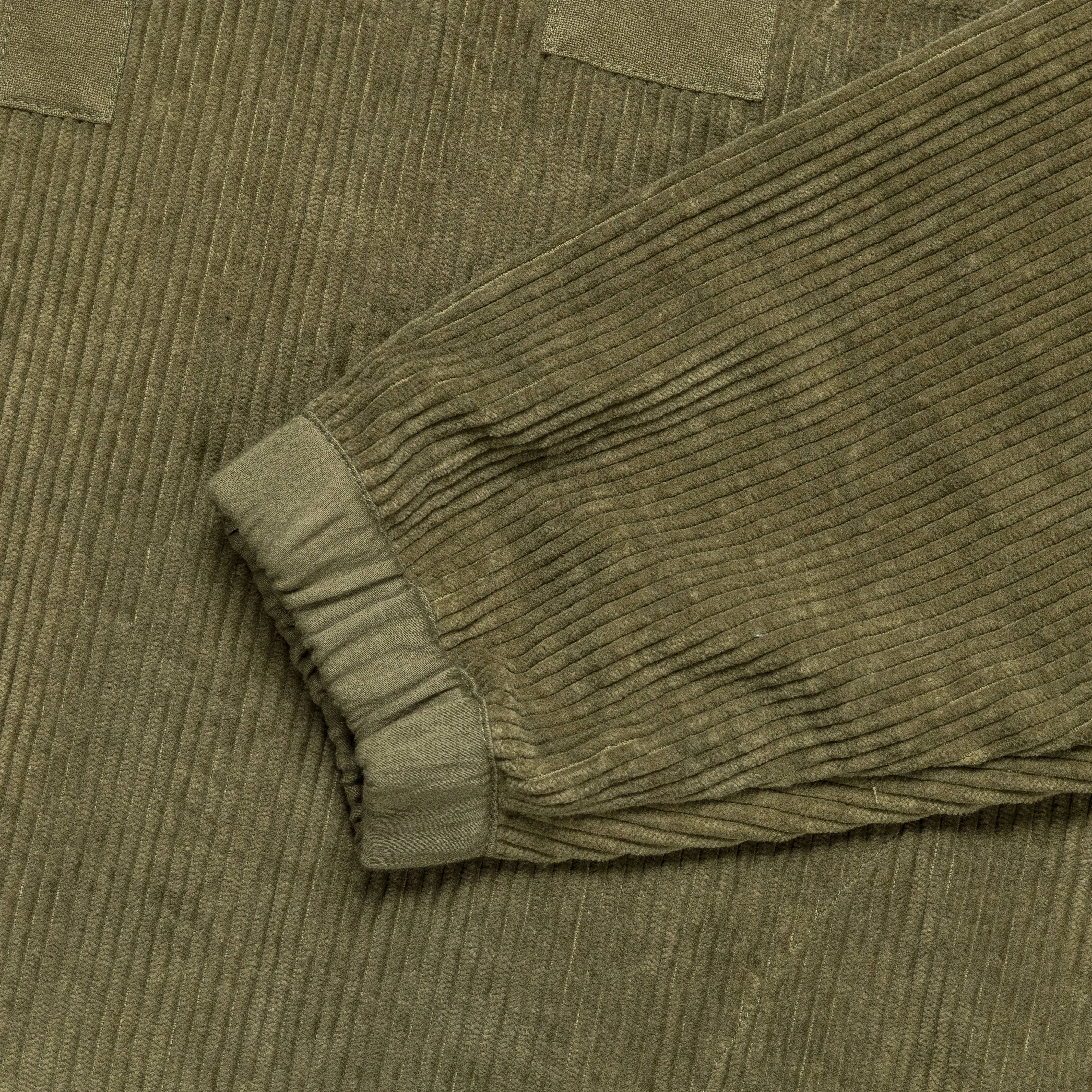 Polite Pullover - Olive Scarecrow Cord