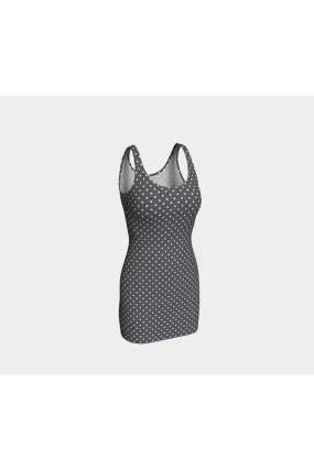 Polka Dash Bodycon Dress