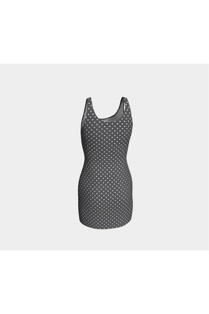 Polka Dash Bodycon Dress