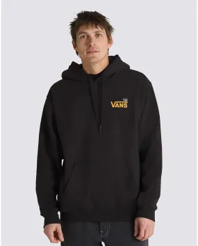 Posted Loose Hoodie in Black