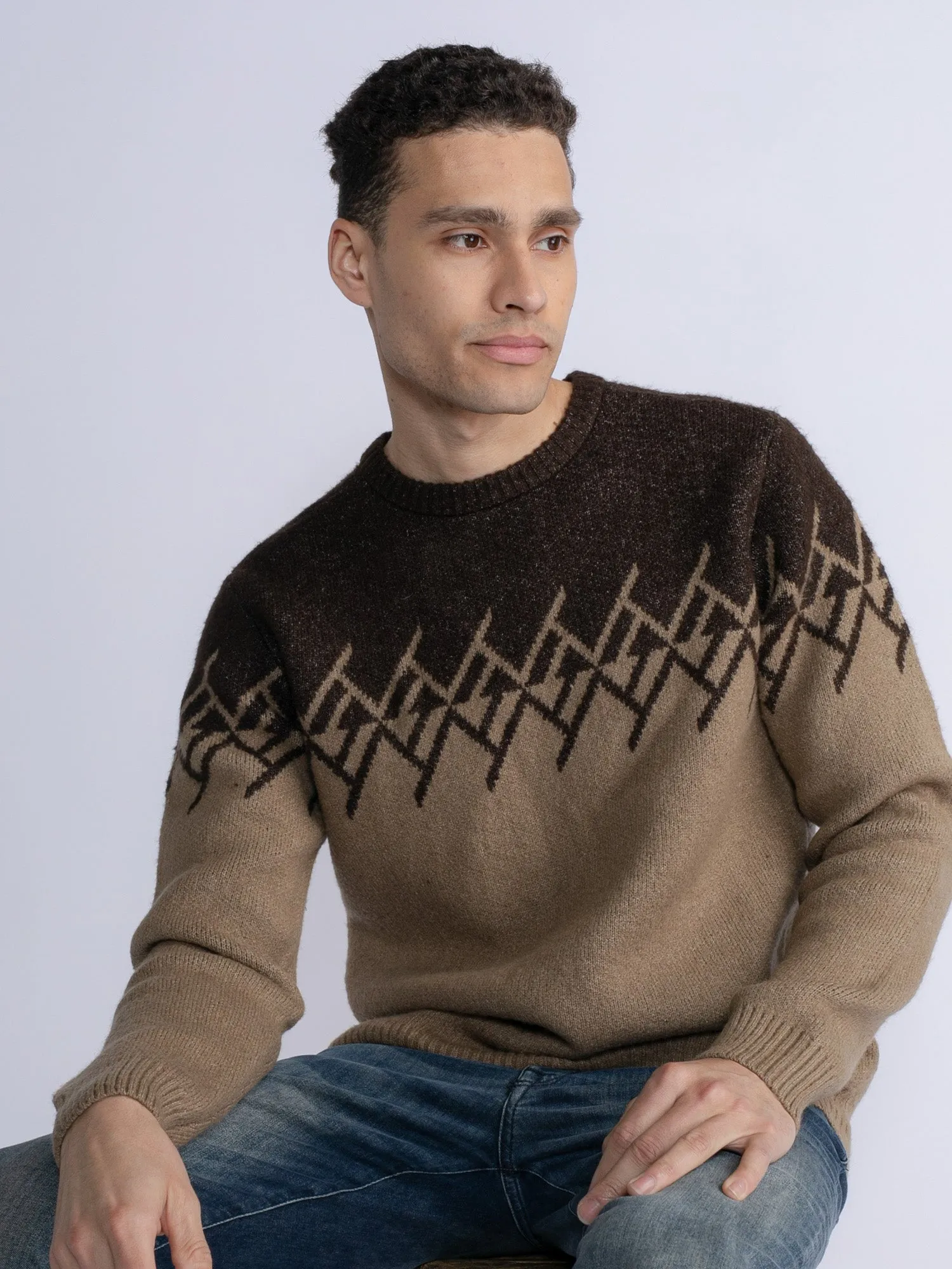 Printed Pullover Platteville