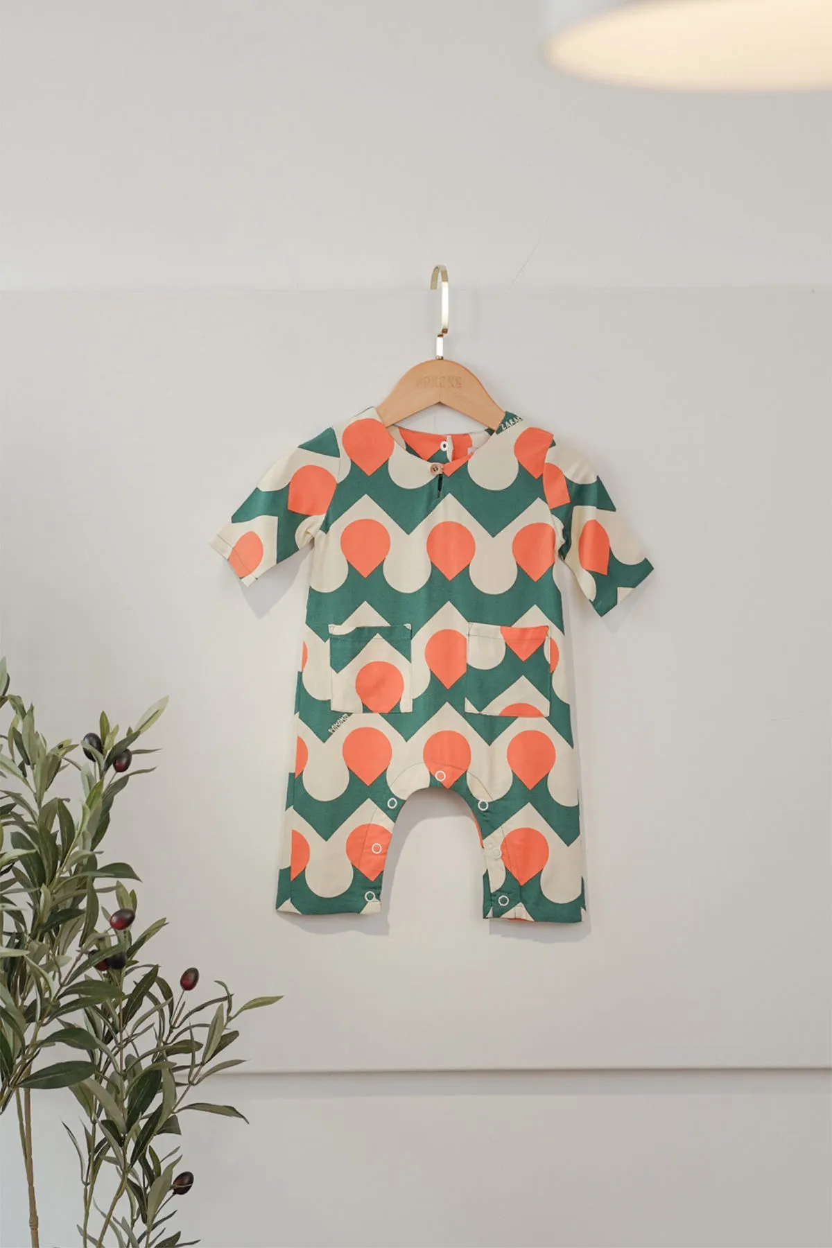 Rasa Sayang Babies Jumpsuit - Aprikot