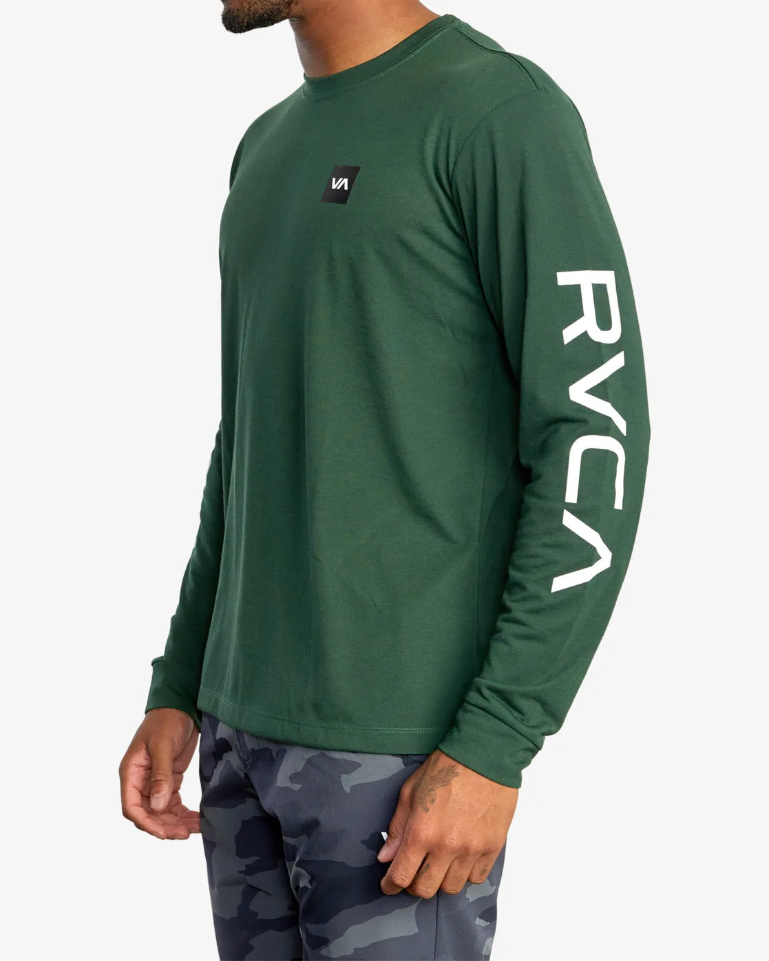 RVCA 2X Long Sleeve Tee - Mountain View