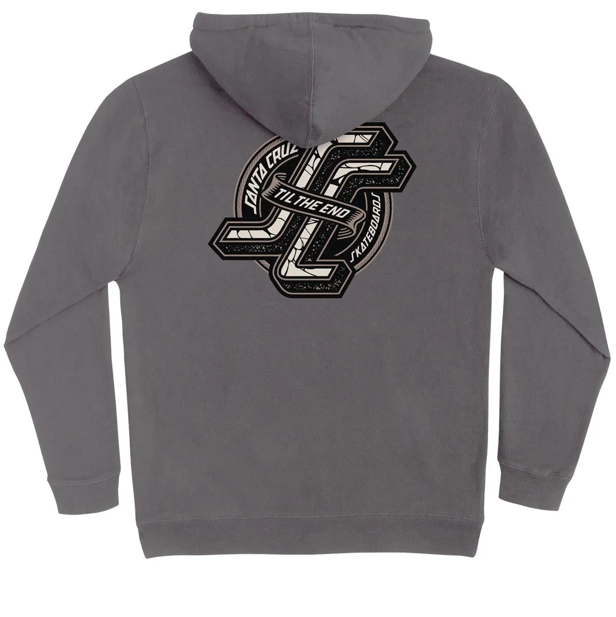 Santa Cruz OG TTE Hoodie - Charcoal