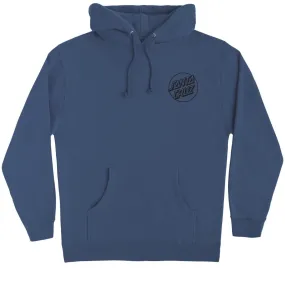 Santa Cruz Opus Dot Hoodie - Storm Blue/Black