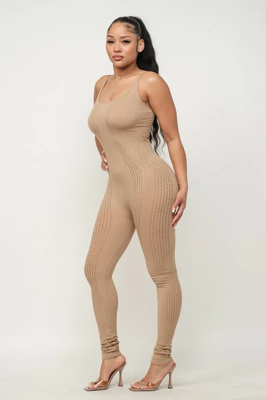 Seamless Cut Out Jumpsuit