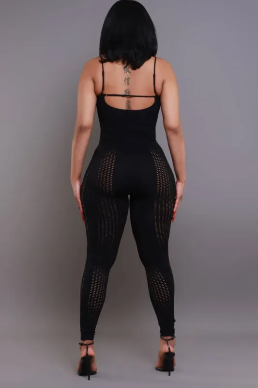 Seamless Cut Out Jumpsuit