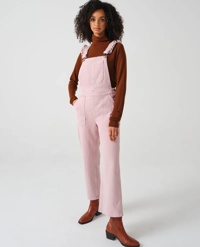 Seventy   Mochi Elodie Dusty Rose Pink Dungarees