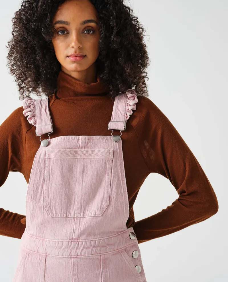 Seventy   Mochi Elodie Dusty Rose Pink Dungarees