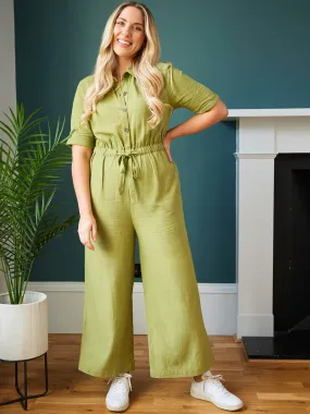 Shannon - Utility Jumpsuit - Green