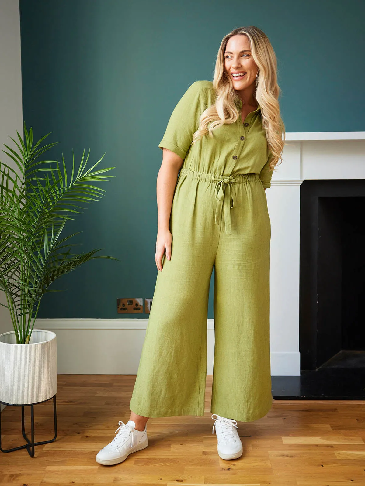 Shannon - Utility Jumpsuit - Green