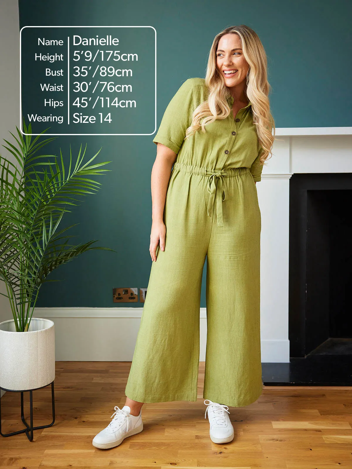 Shannon - Utility Jumpsuit - Green