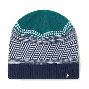 SMARTWOOL POPCORN CABLE BEANIE EMERALD