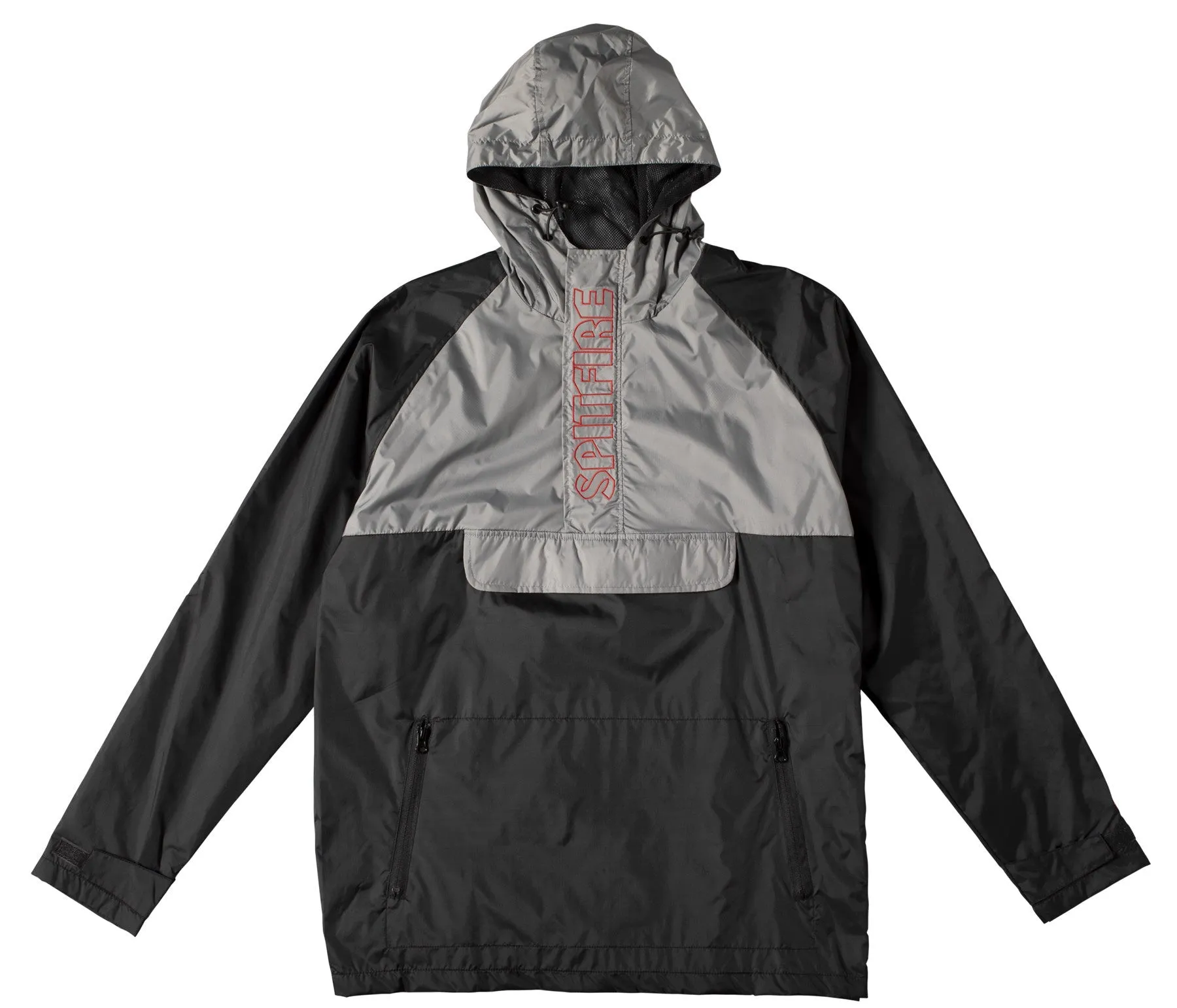 SPITFIRE HOMBRE PULLOVER JACKET BLACK/GREY