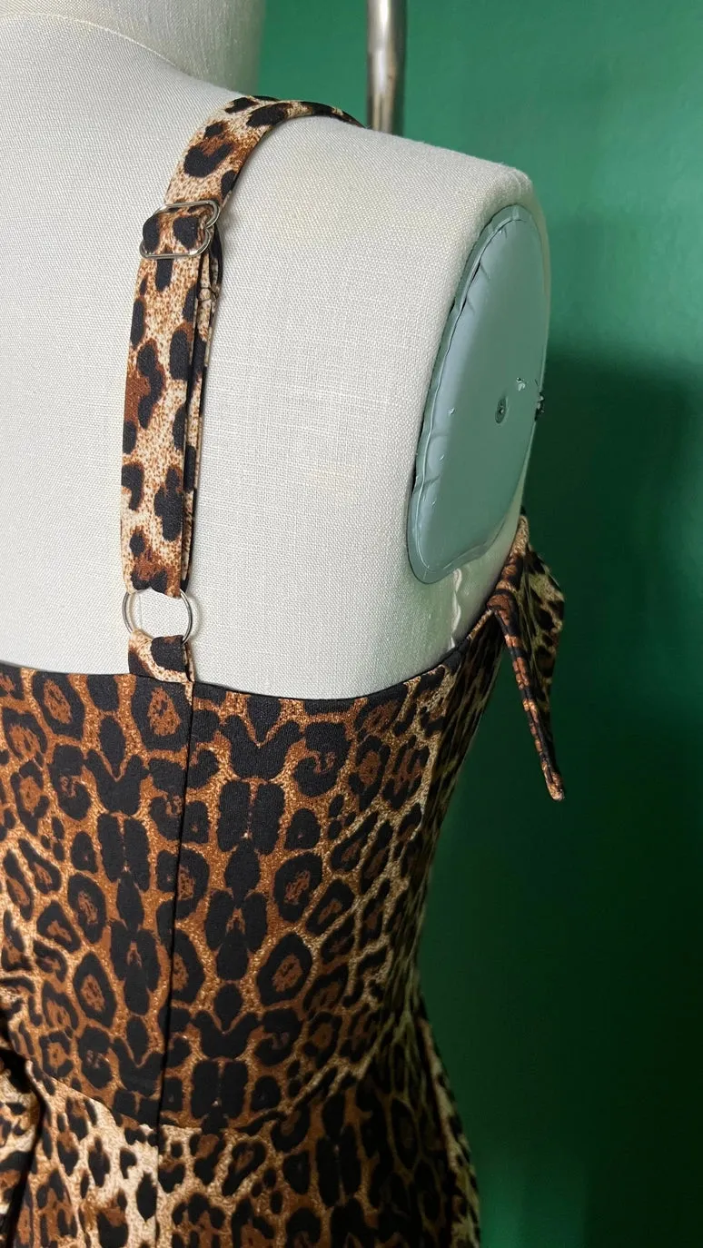 Sumatra Leopard Print Catsuit by Rebel Love