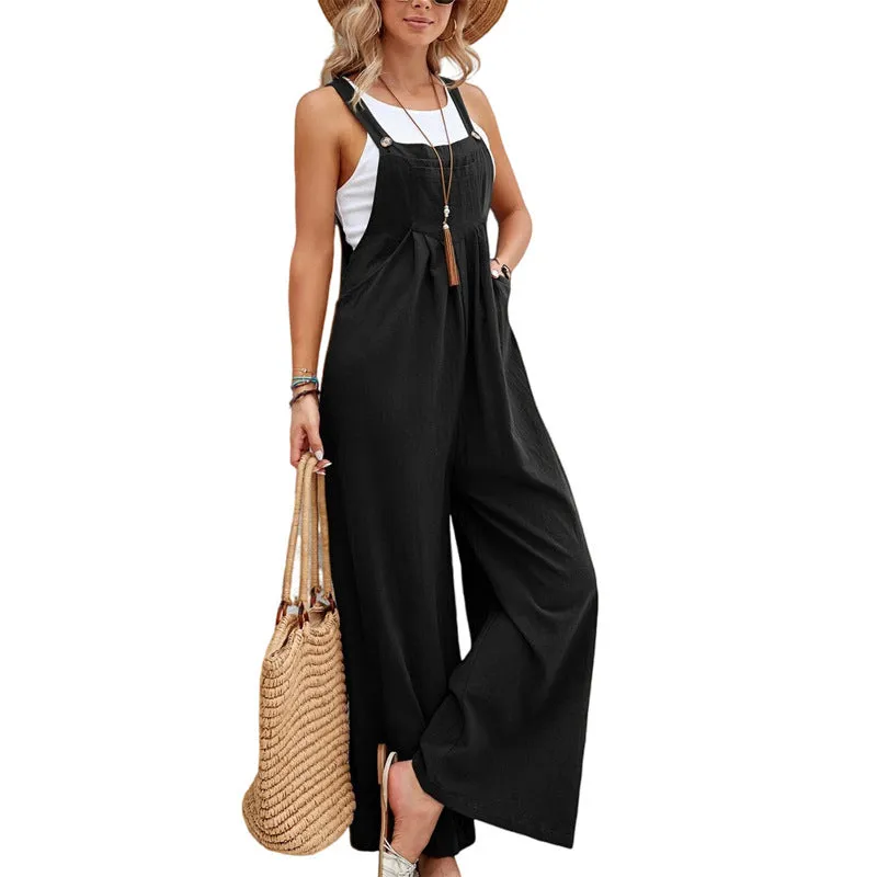 Sunset Boulevard Cotton Jumpsuit