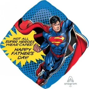 SuperShape Superman with Cape Foil Balloon - 74cm