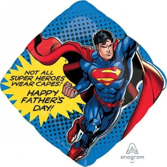 SuperShape Superman with Cape Foil Balloon - 74cm