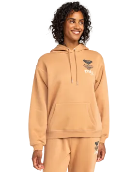 Surf Stoked Hoodie in Camel