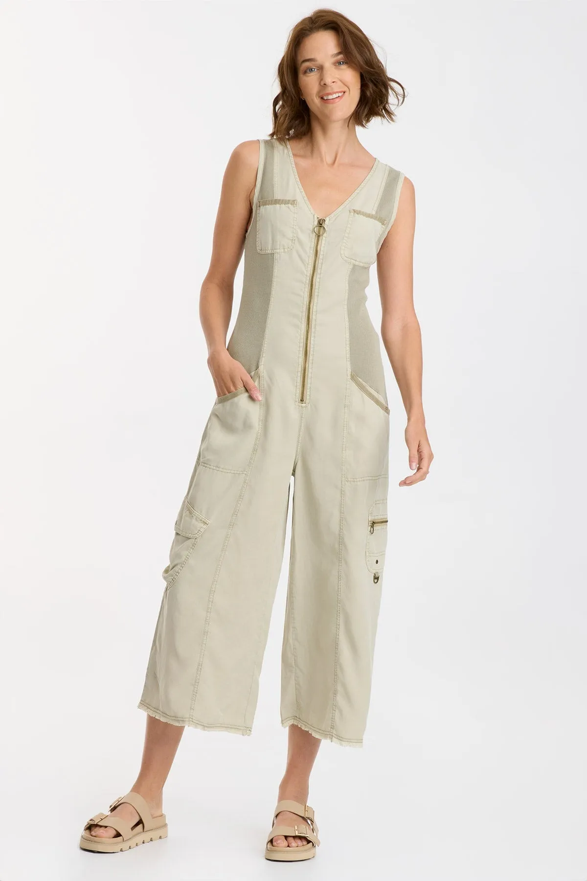 Tavin Crop Jumpsuit