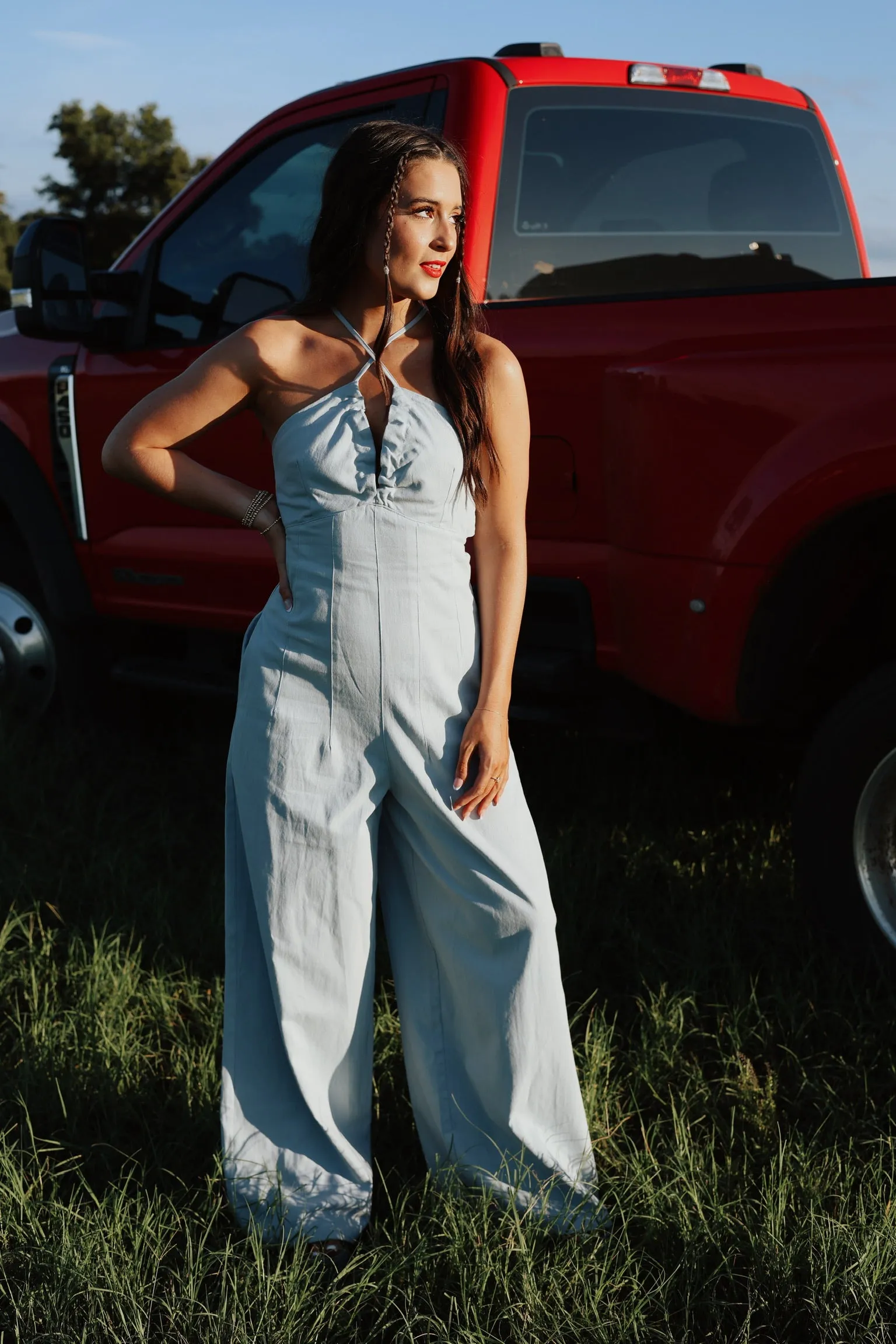 The Dumas Denim Jumpsuit