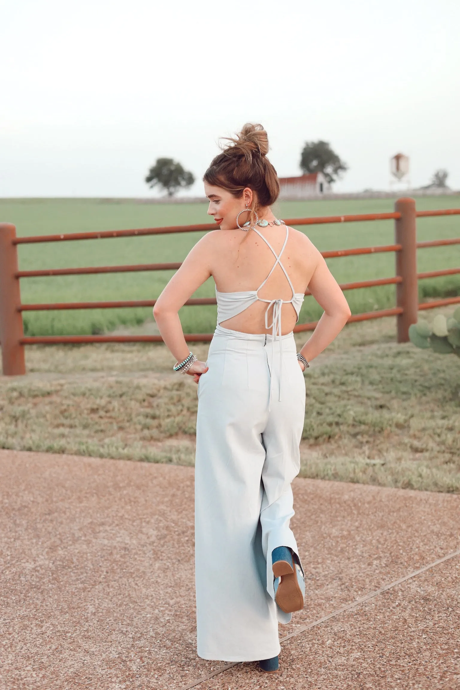 The Dumas Denim Jumpsuit