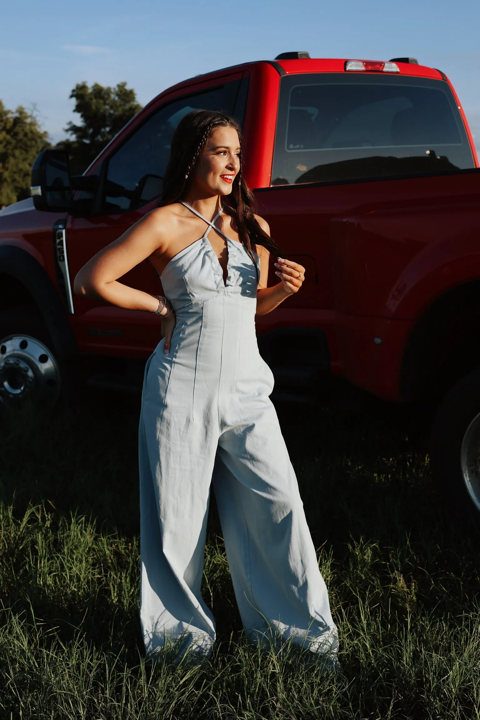 The Dumas Denim Jumpsuit